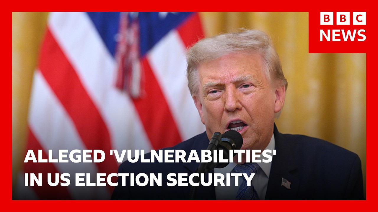 US President Donald Trump alleges China committed 2020 voter fraud | BBC News