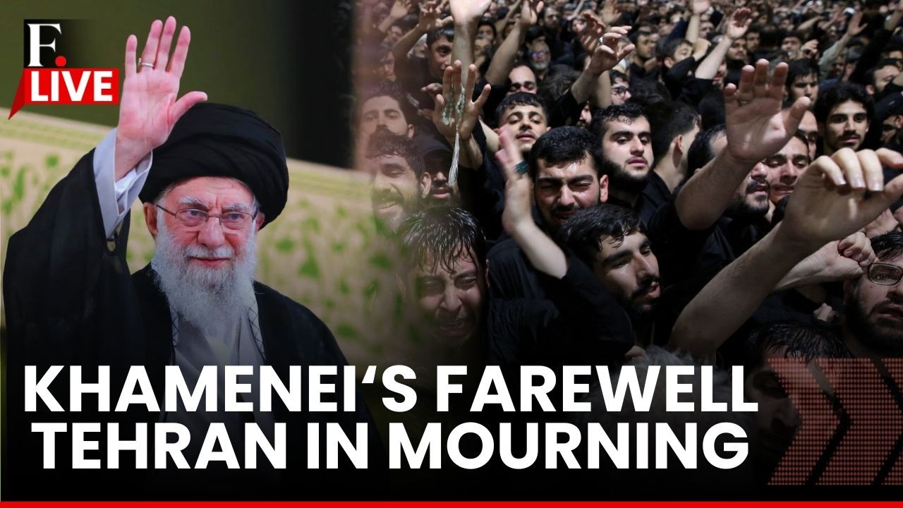 Mass Mourning in Tehran LIVE | Iranians Bid Farewell to Ali Khamenei | DAY 2