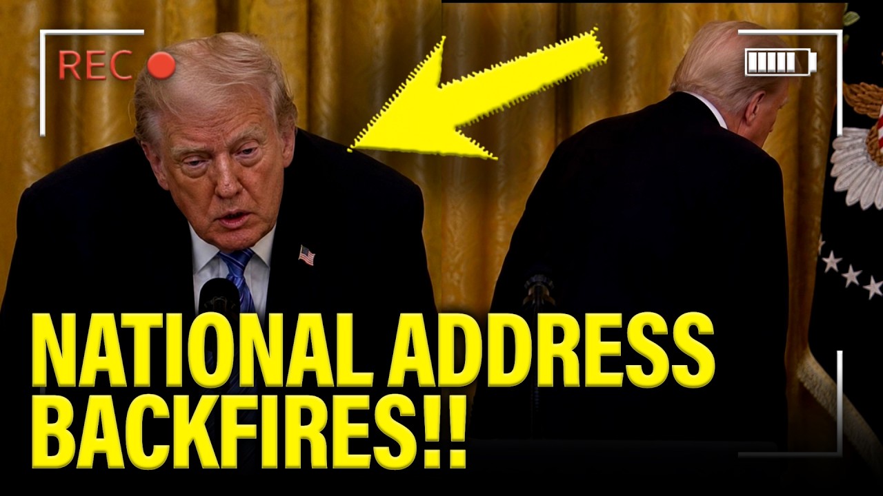 Trump DISASTER National Address INSTANTLY BACKFIRES!!!