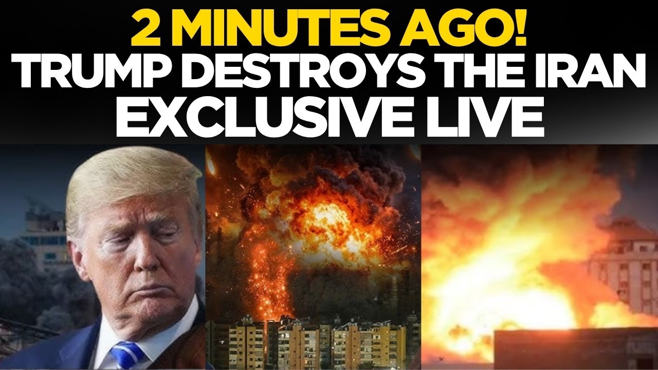 LIVE | Trump’s EXPLOSIVE Warning Stuns Iran: “We’ll Bomb Again” | Trump Latest News Live | US News