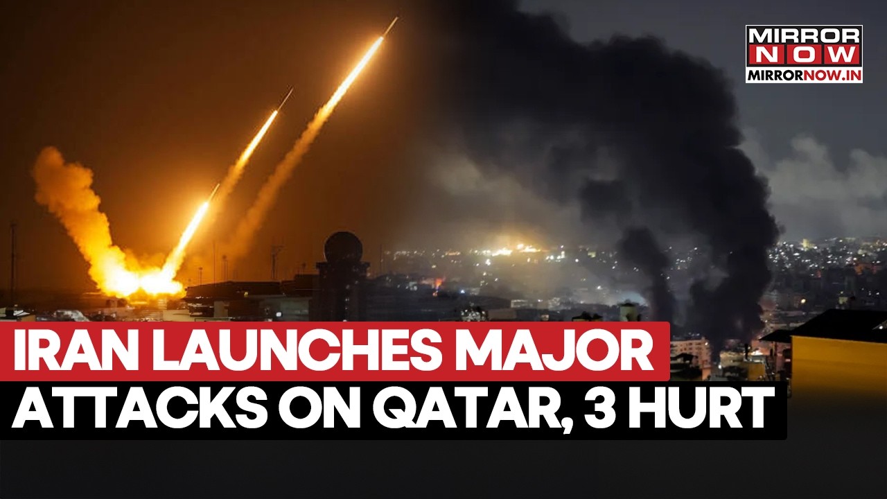 Iran-US War Spreads: IRGC Missile Attacks Hit Qatar & Jordan | Gulf Crisis Escalates | Watch