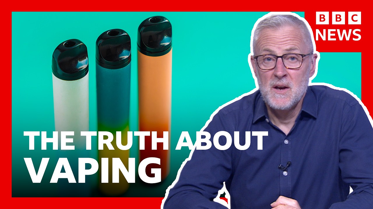 What vaping really does to your body | BBC News