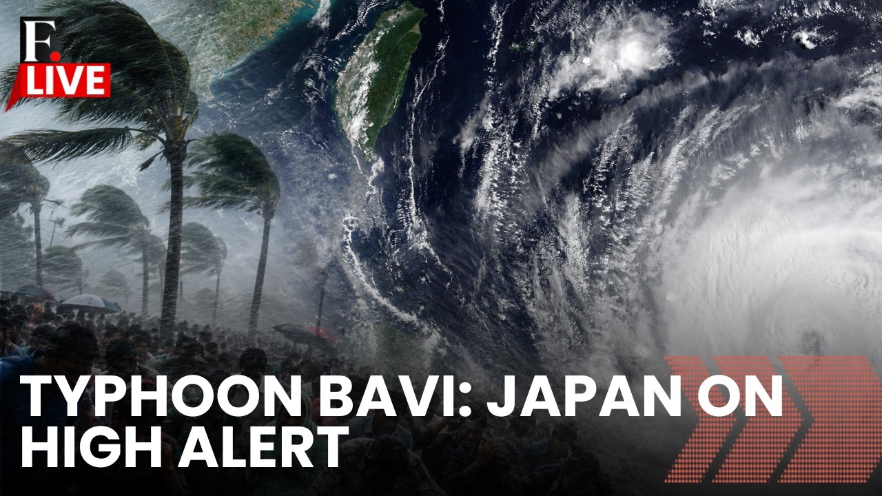Typhoon Bavi LIVE | Taiwan & Japan Brace for Super Typhoon | Breaking Weather News