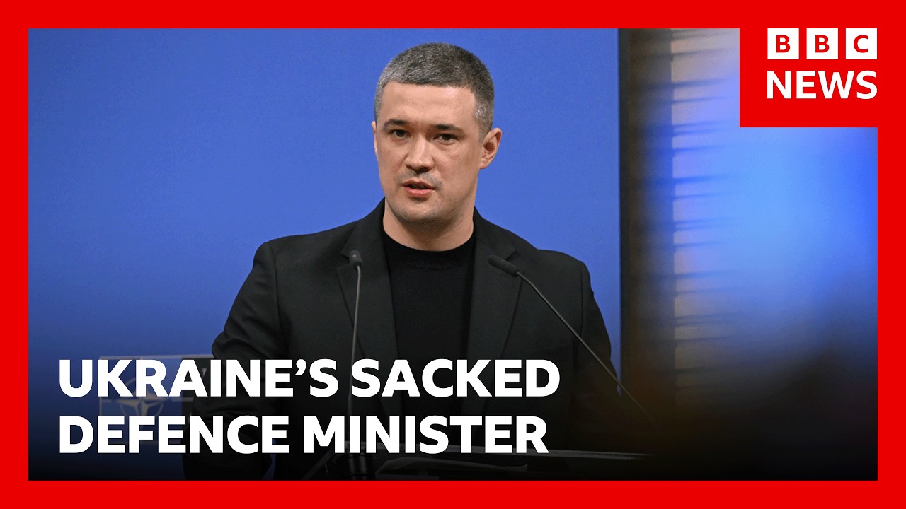 Who is Mykhailo Fedorov, Ukraine’s drone war architect sacked as defence minister? | BBC News