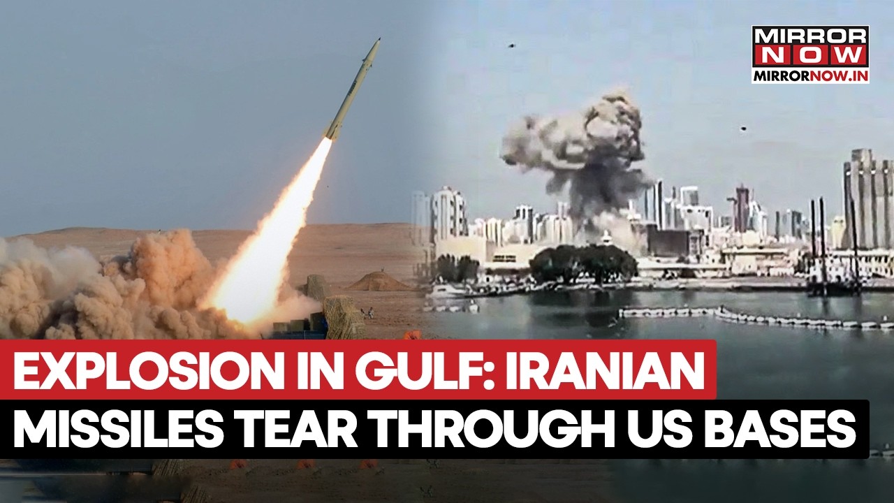 GULF ON FIRE! Iranian Missiles Strike US 5th Fleet & Kuwait Base as Jordan Intercepts Air Attacks