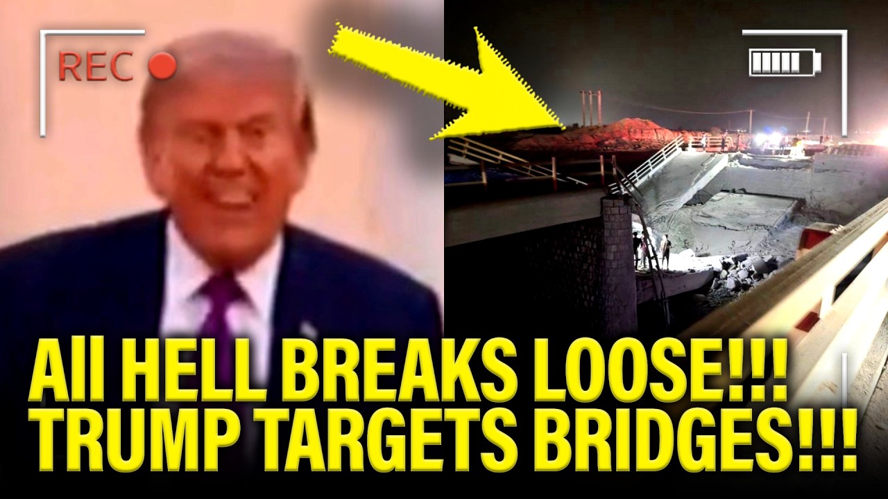 All HELL BREAKS LOOSE as Trump STRIKES IRAN’S BRIDGES!!!