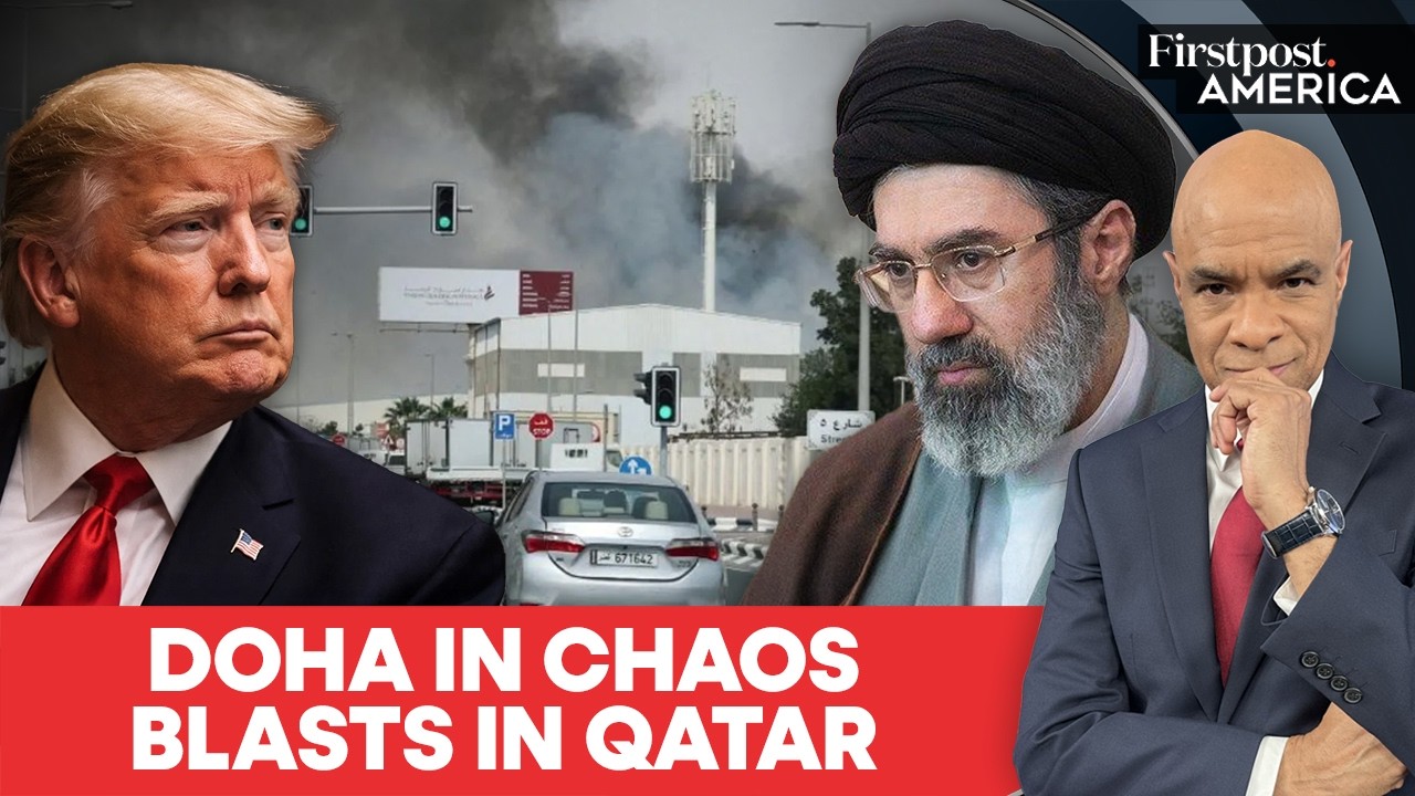 US-Iran War Explodes: Blasts, Missiles In Qatar, Several US Jets ‘Destroyed’ | Firstpost America
