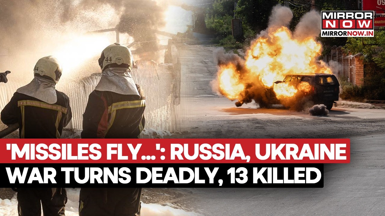 Russia-Ukraine War Turns Deadlier | 13 Killed As Russian Strikes Pound Zaporizhzhia, Odesa & Kharkiv