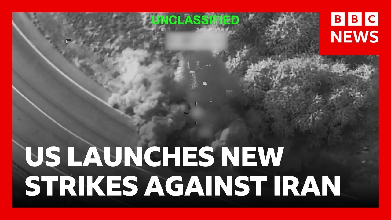 US launches new strikes as Iran says civilian infrastructure hit | BBC News