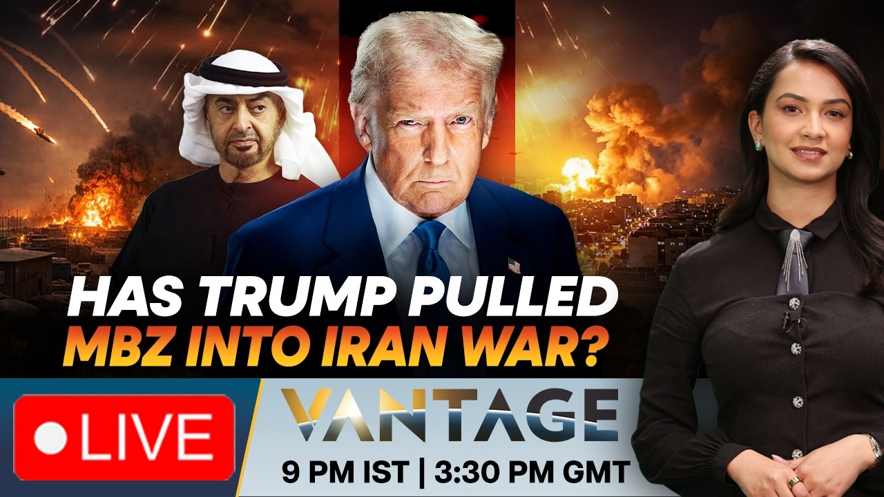 IRAN WAR LIVE | Did UAE-Made Drone Attack Iran As Trump Escalates War? | Vantage on Firstpost