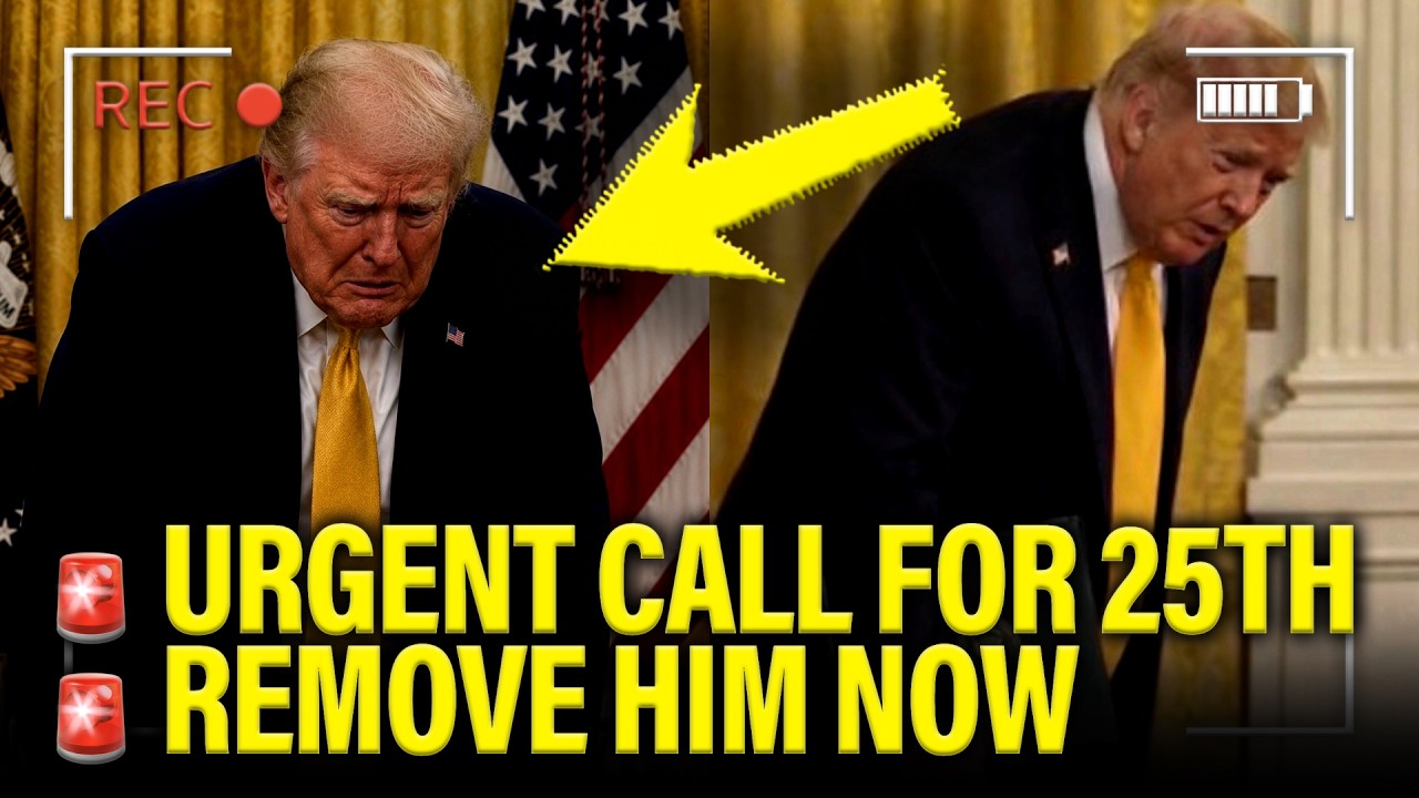Trump Triggers URGENT CALL for 25TH AMENDMENT after Speech