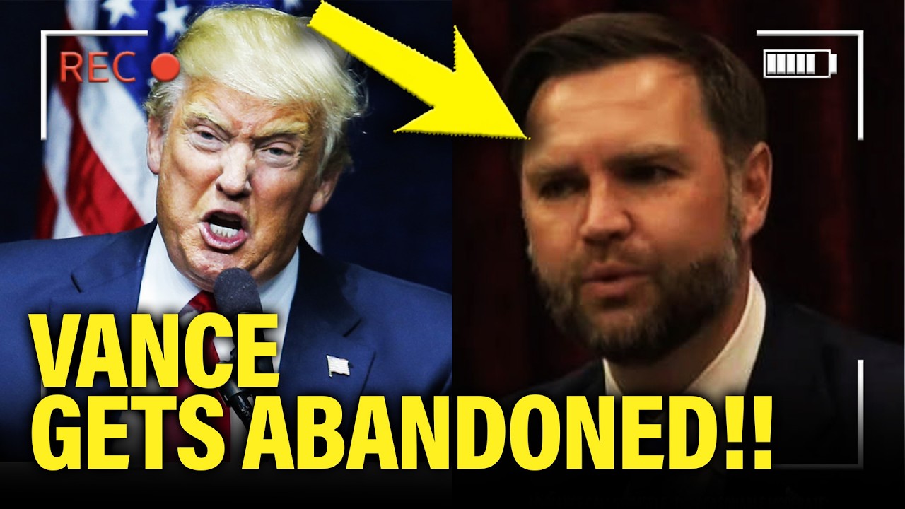 Trump THROWS Vance UNDER THE BUS as WAR BLOWS UP!!!
