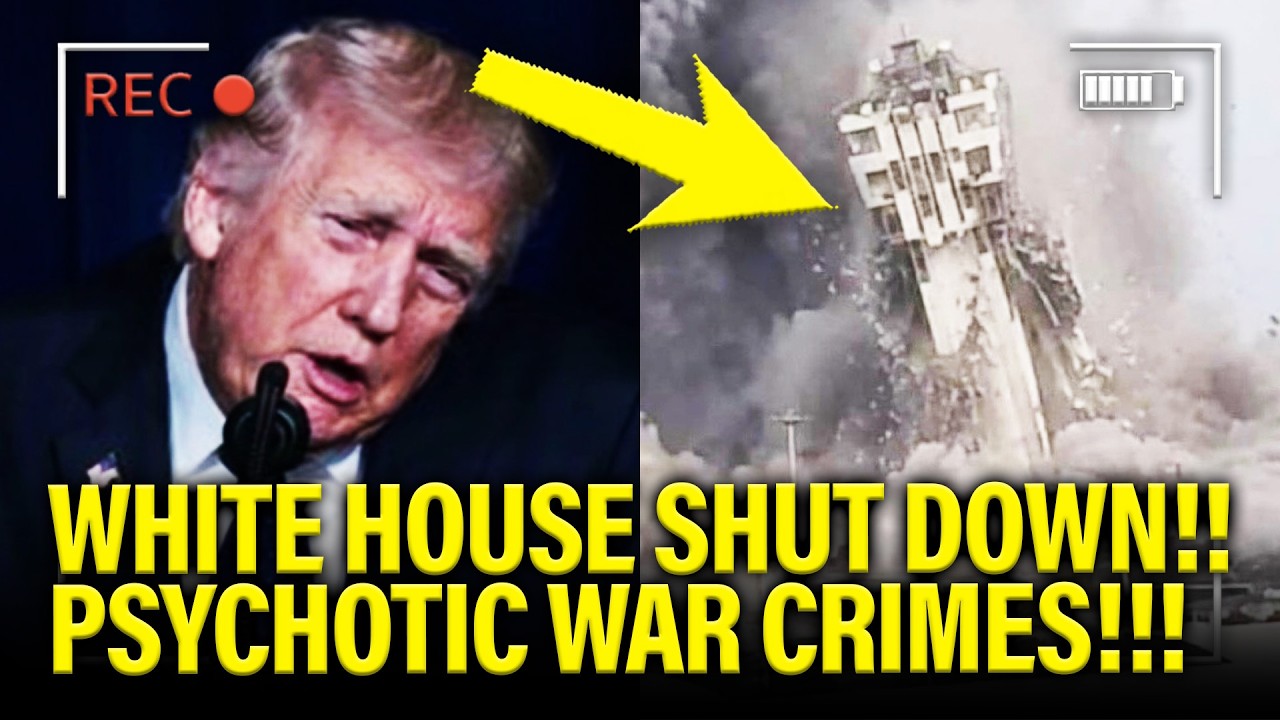 Trump SHUTS DOWN White House as HE PLUNGES INTO HELL!!
