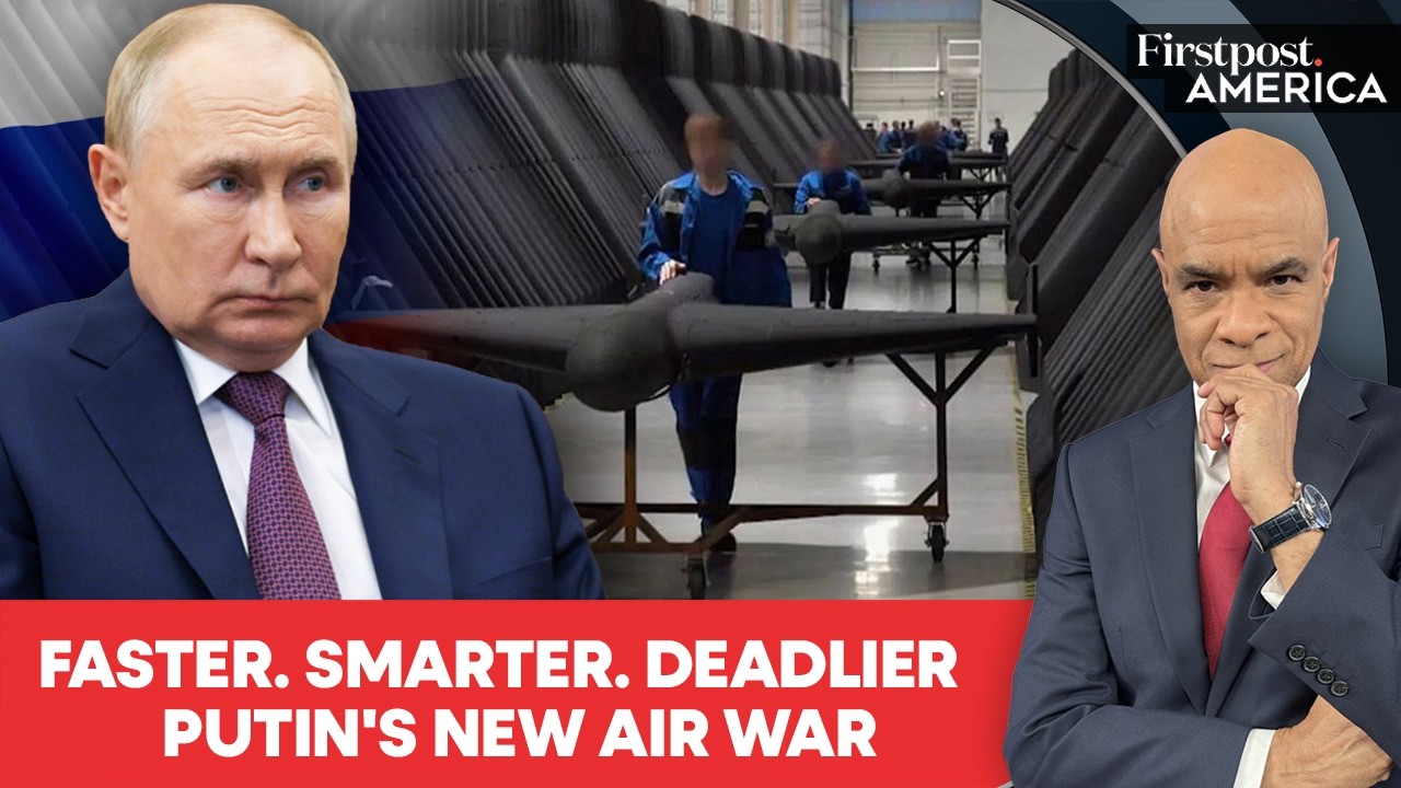 Putin Unleashes New-Age Geran Drones That Outsmarts Ukraine’s Defences | Firstpost America | N18G