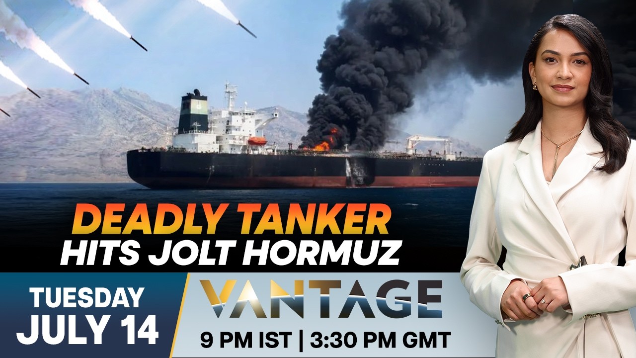 US Iran War: Gulf States Hit as Missiles Pound Tankers in Hormuz | Vantage on Firstpost