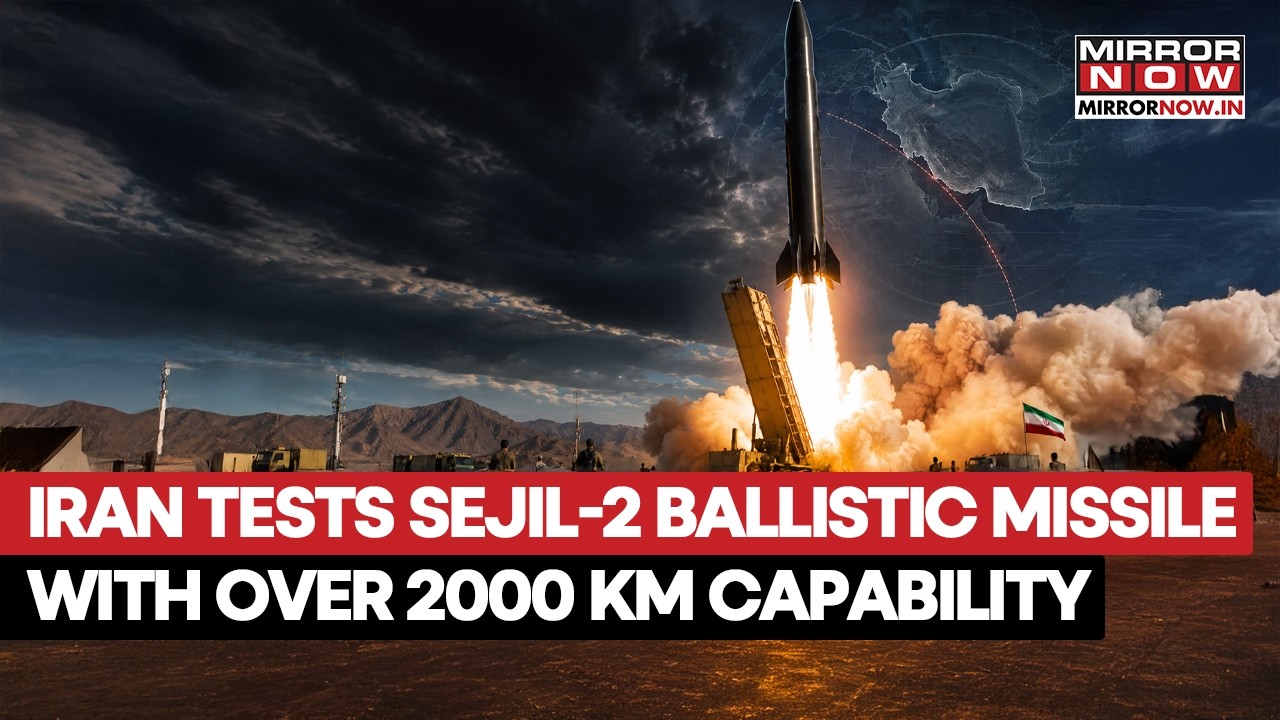Iran Tests Sejil-2 Missile With 2,000KM Range Amid Escalated Tensions With US & Allies
