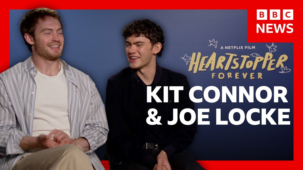 Heartstopper Forever: Kit Connor and Joe Locke on queer joy, future plans and more | BBC News