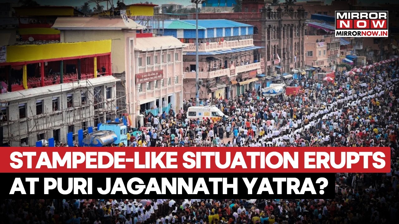 Puri Jagannath Yatra: Stampede Like Situation Erupts, 120+ Hospitalised As Devotees Faint