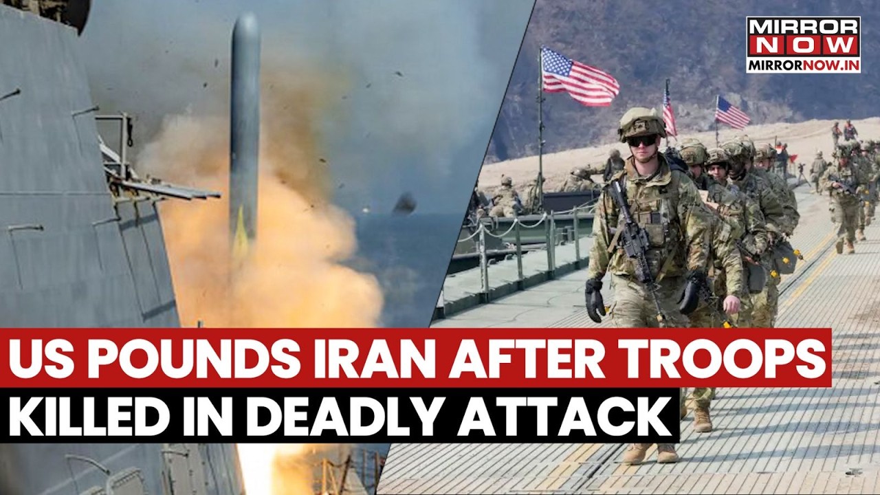 US Launches Punishing Airstrikes On Iran After Deadly Attack Kills American Troops In Jordan