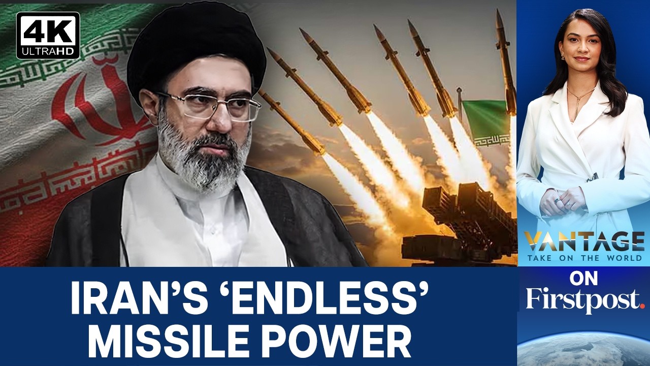 With More Than 3,000 Missiles, Iran Can Likely Fight for the Next 8 years | Vantage on Firstpost |4K