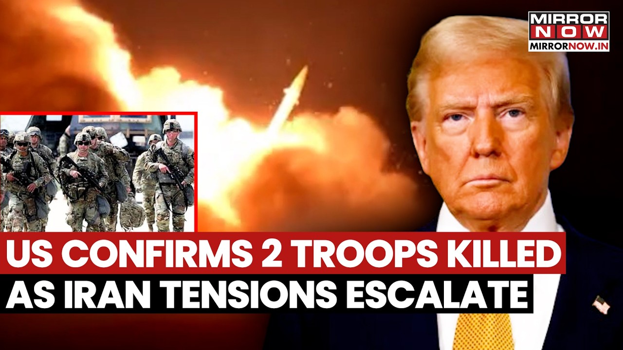 US Military Confirms Two Service Members Killed In Jordan As Iran-US Tensions Escalate