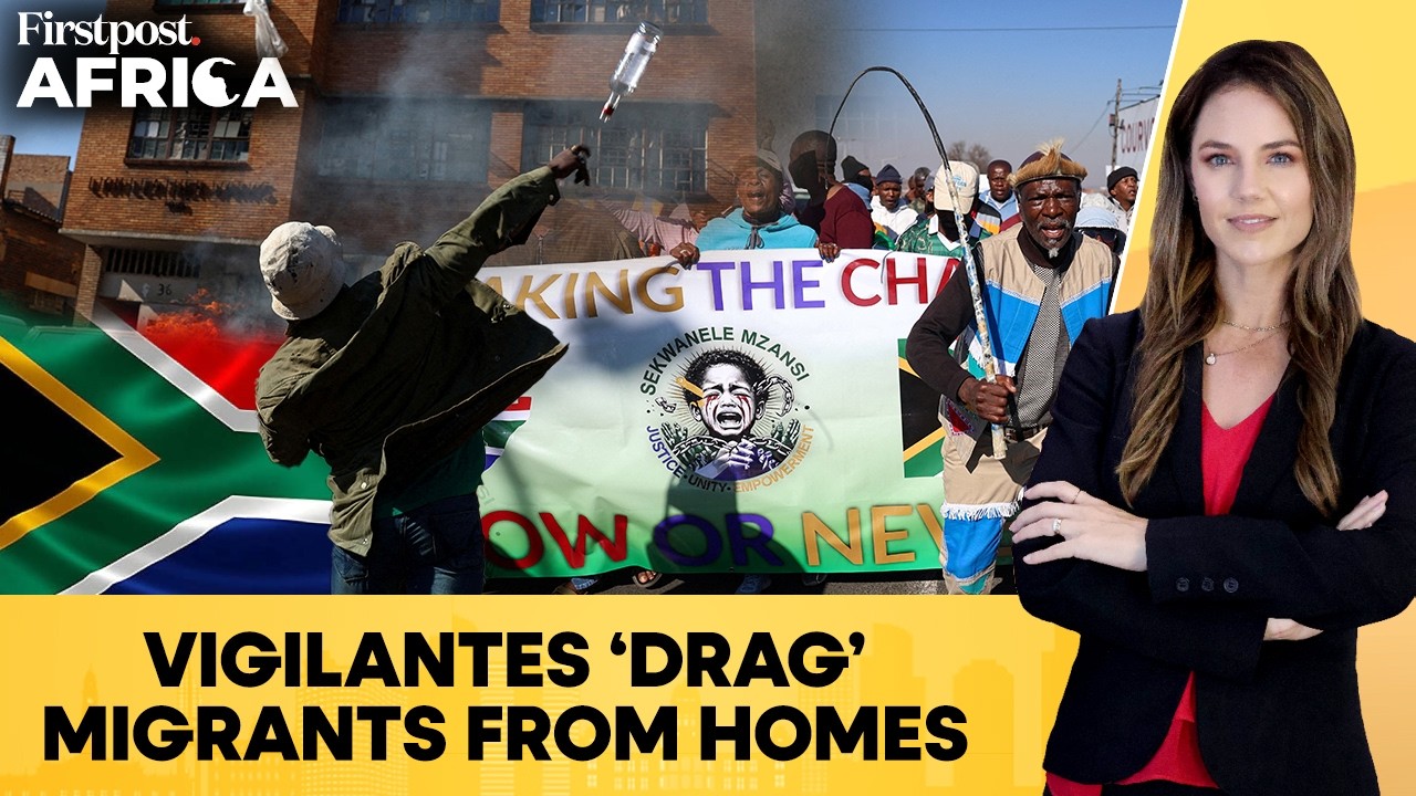 South Africa: Migrants Dragged From Homes As Ramaphosa Visits France | Xenophobia | Firstpost Africa