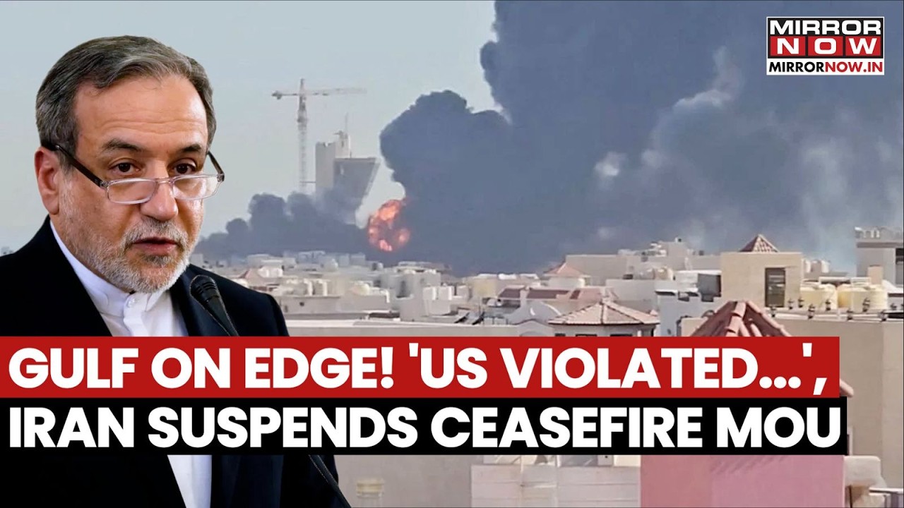 ‘Violated All Promises’, Iran Suspends Ceasefire MoU After Accusing US Of Betrayal | WATCH