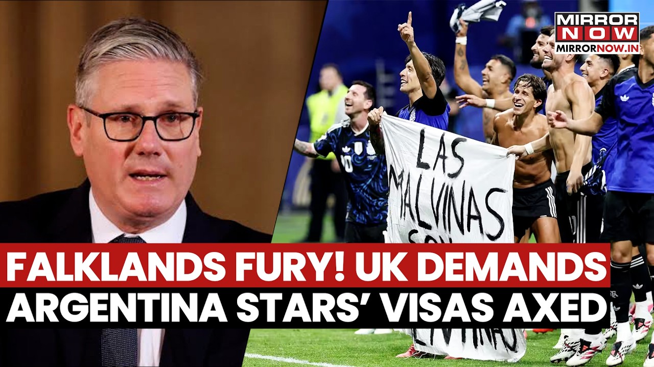 Falklands Fury Reaches FIFA Semi-Finals! UK Demands Argentina Stars’ Visas Axed? | Watch