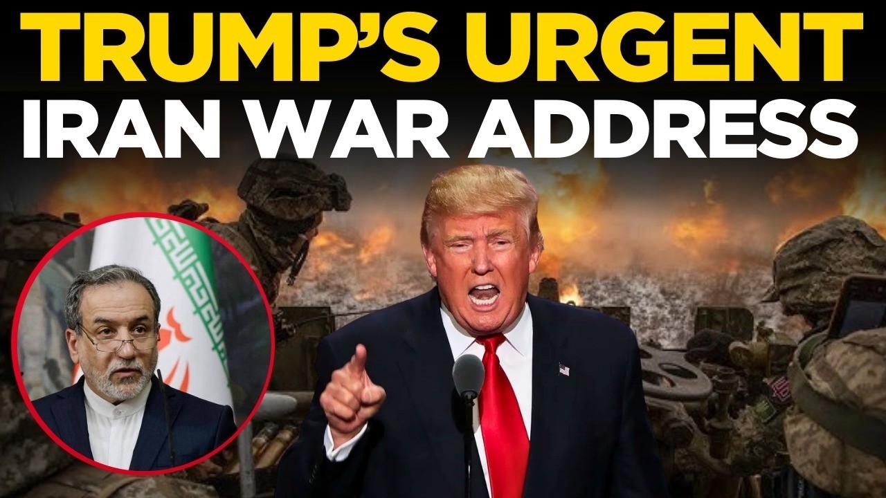 Donald Trump LIVE | ‘It Won’t Last Long’: President Trump Addresses Nation on Iran Crisis | US News
