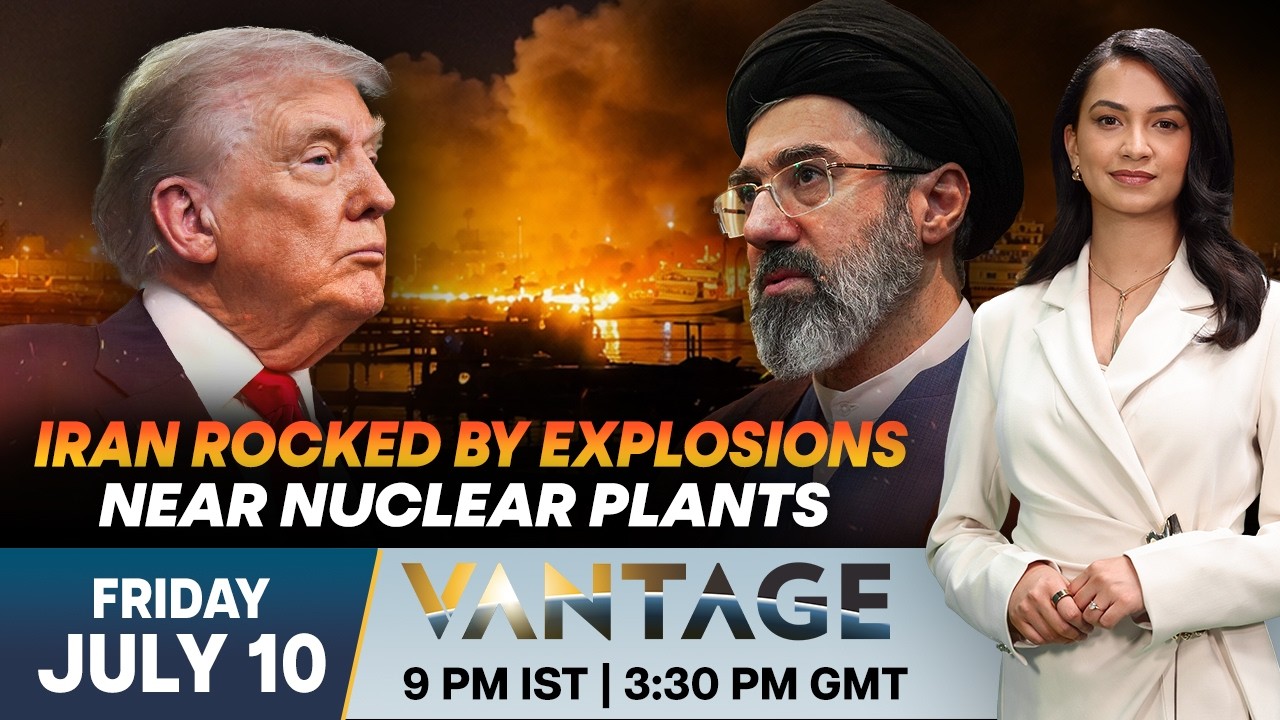Tehran Reports Explosion in Bushehr After Clash with US | Vantage on Firstpost