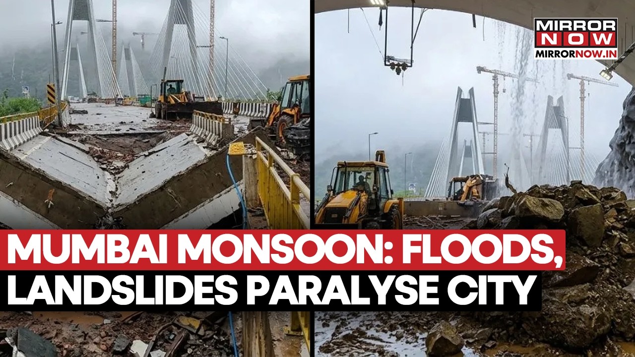 Mumbai Rain: Flooded Streets, Trains Cancelled, Landslide In Pune Highway, 13 Dead, Red Alert Issued