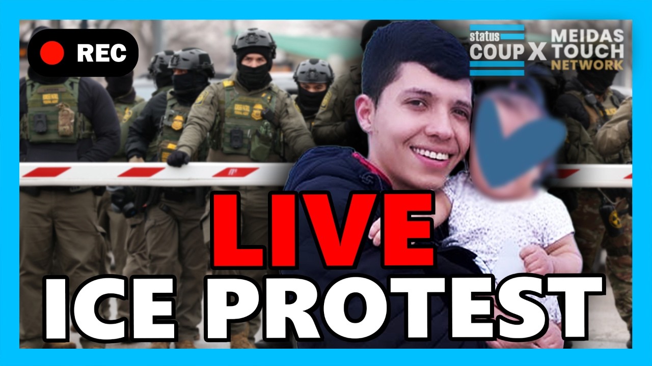 LIVE ICE PROTESTS CONTINUE as Trump Threatens ELECTION CRACKDOWN