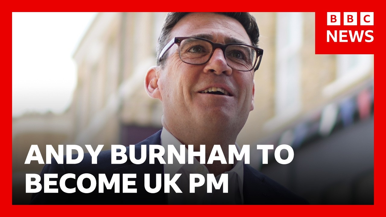 LIVE: Andy Burnham to become UK prime minister as Keir Starmer prepares to leave No 10 | BBC News