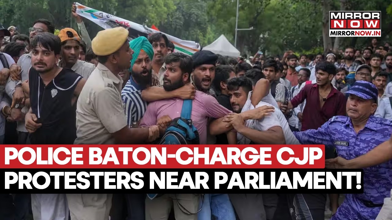 Police Baton-Charge CJP Supporters As Massive Parliament March Erupts Into Chaos