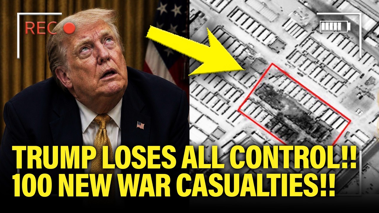 Trump LOSES CONTROL as 100 NEW CASUALTIES REVEALED!!