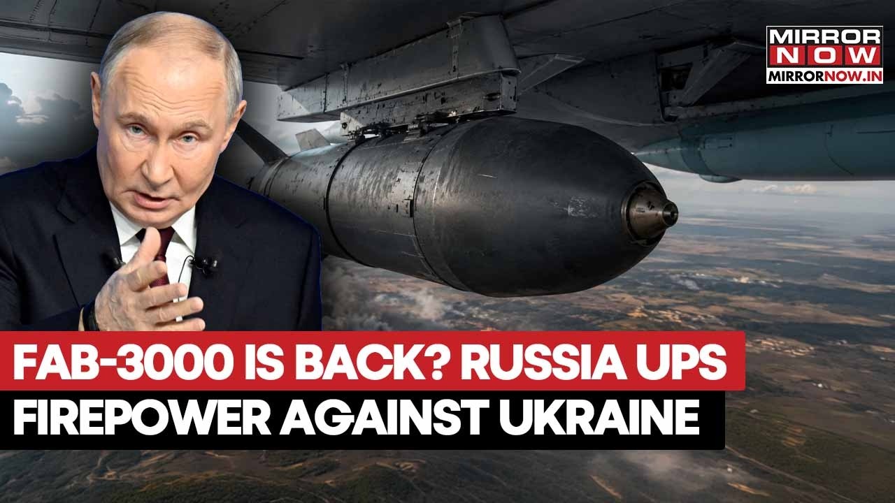 Putin Revives The Fab-3000! Why Russia’s 3-Tonne Soviet Bomb Is Back On The Battlefield?