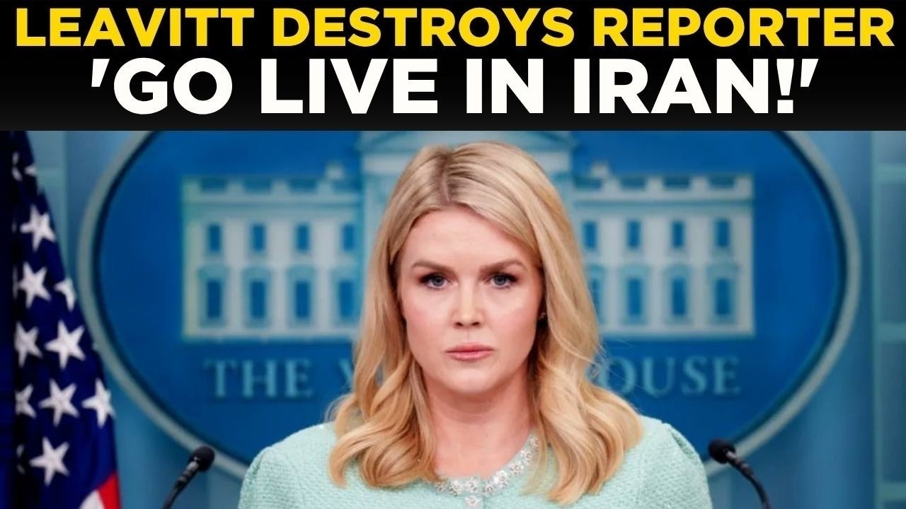 US NEWS LIVE: Leavitt Blasts Reporter, ‘If You Support Iran, Go Live In Iran Then!’ | US NEWS