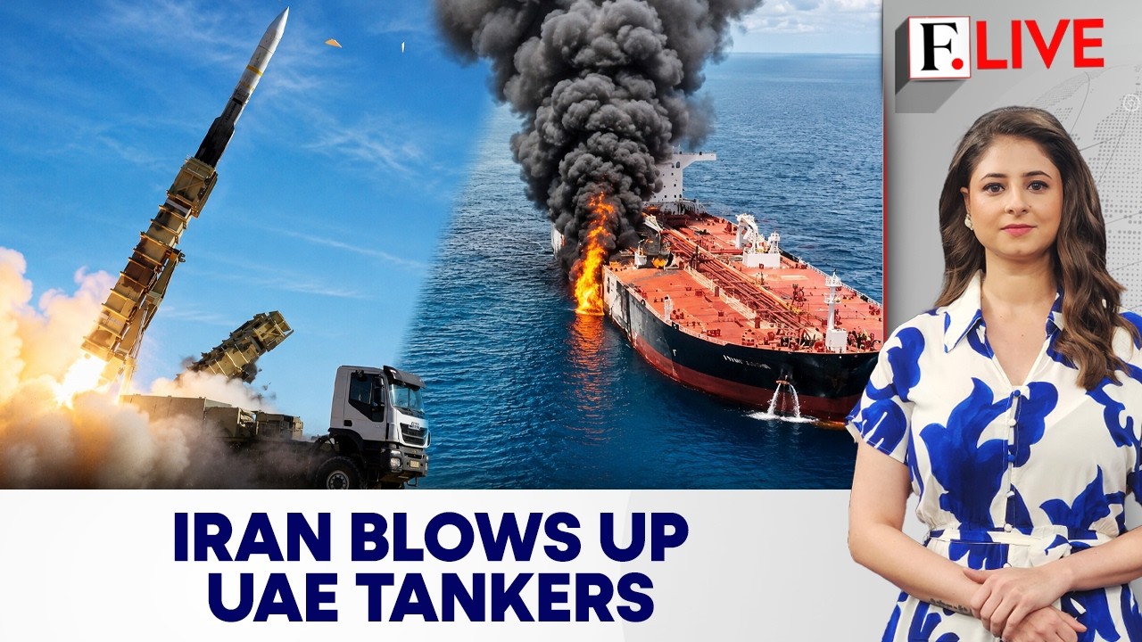Iranian Missiles Strike UAE Tankers: Indian Crew Member Killed in Hormuz | Firstpost Live