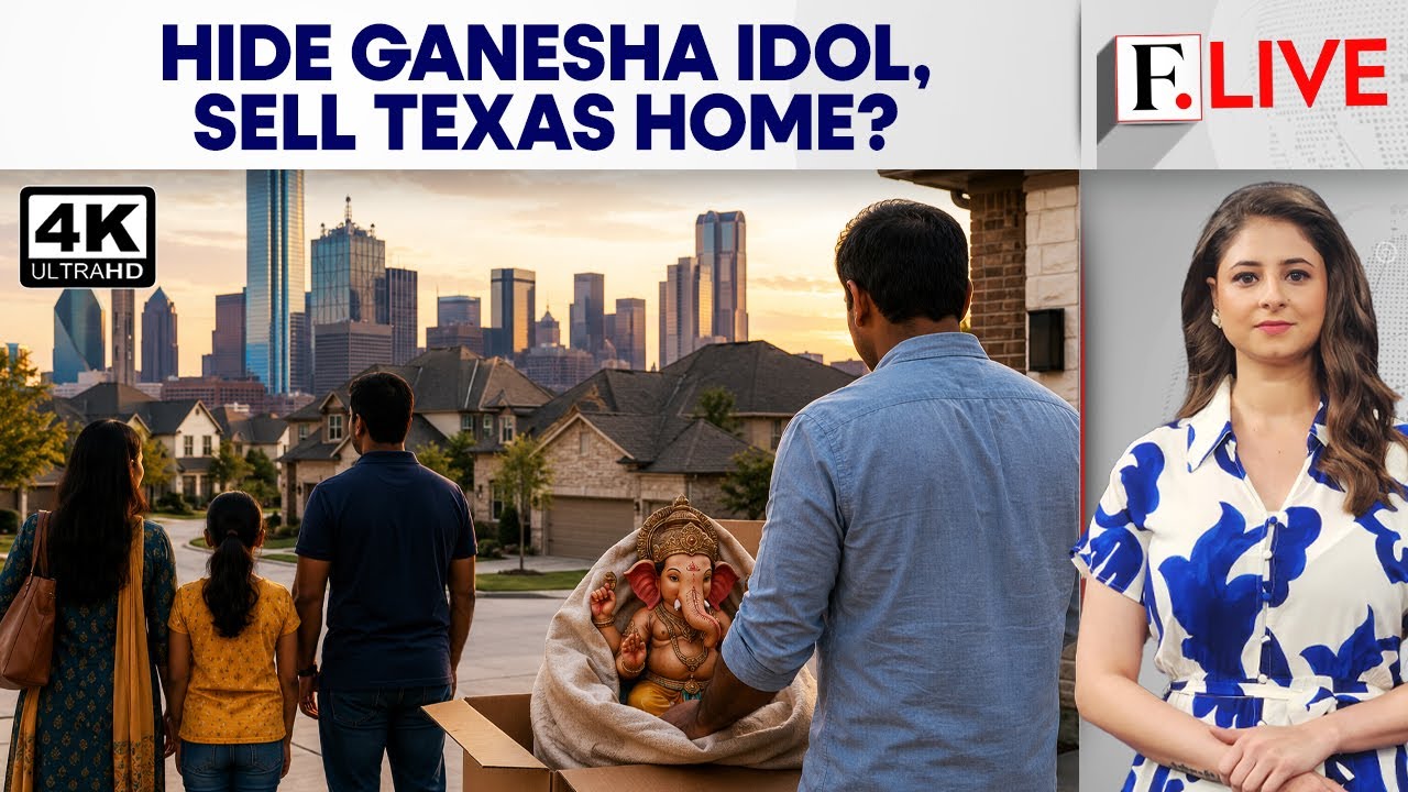 Indian Homeowner Shocked After Realtor’s Ganesha Advice In Texas | Firstpost Live | 4K