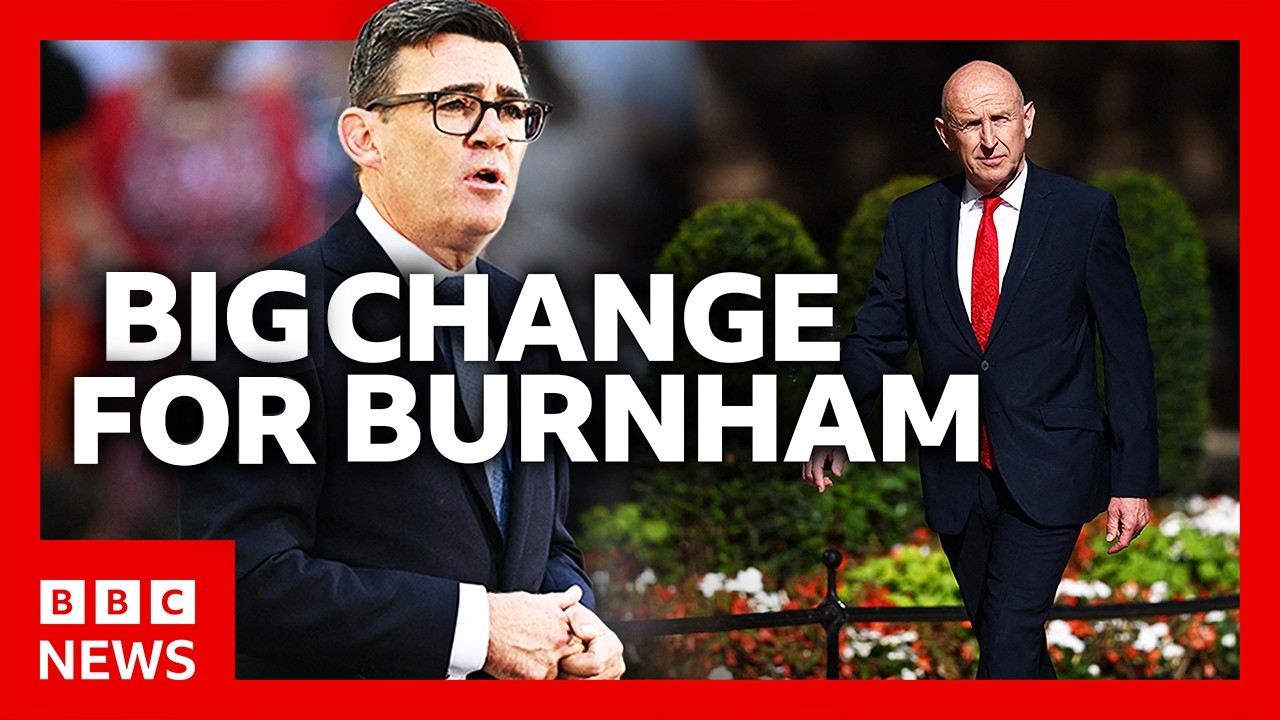 As it happened: Burnham becomes PM and cabinet reshuffle | BBC News