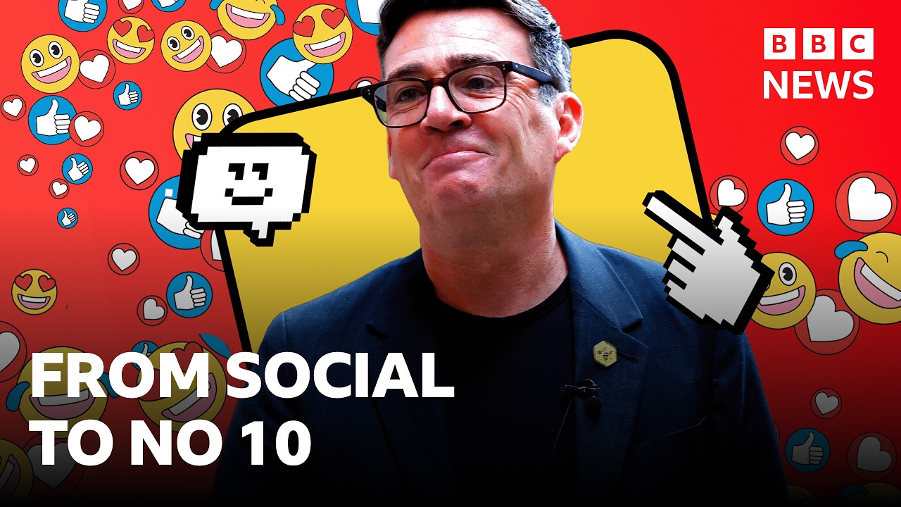 Andy Burnham went online – and got to No.10 | BBC News
