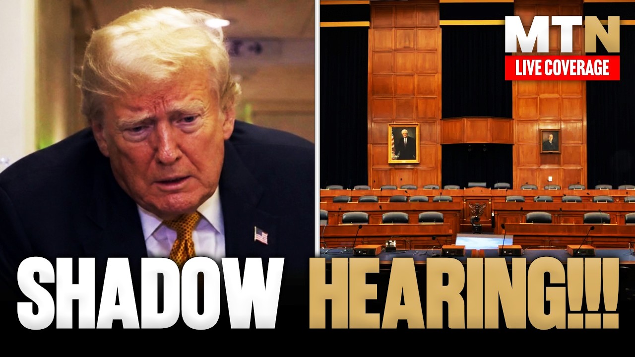 LIVE: Dems Hold MAJOR SHADOW HEARING on Trump Scams