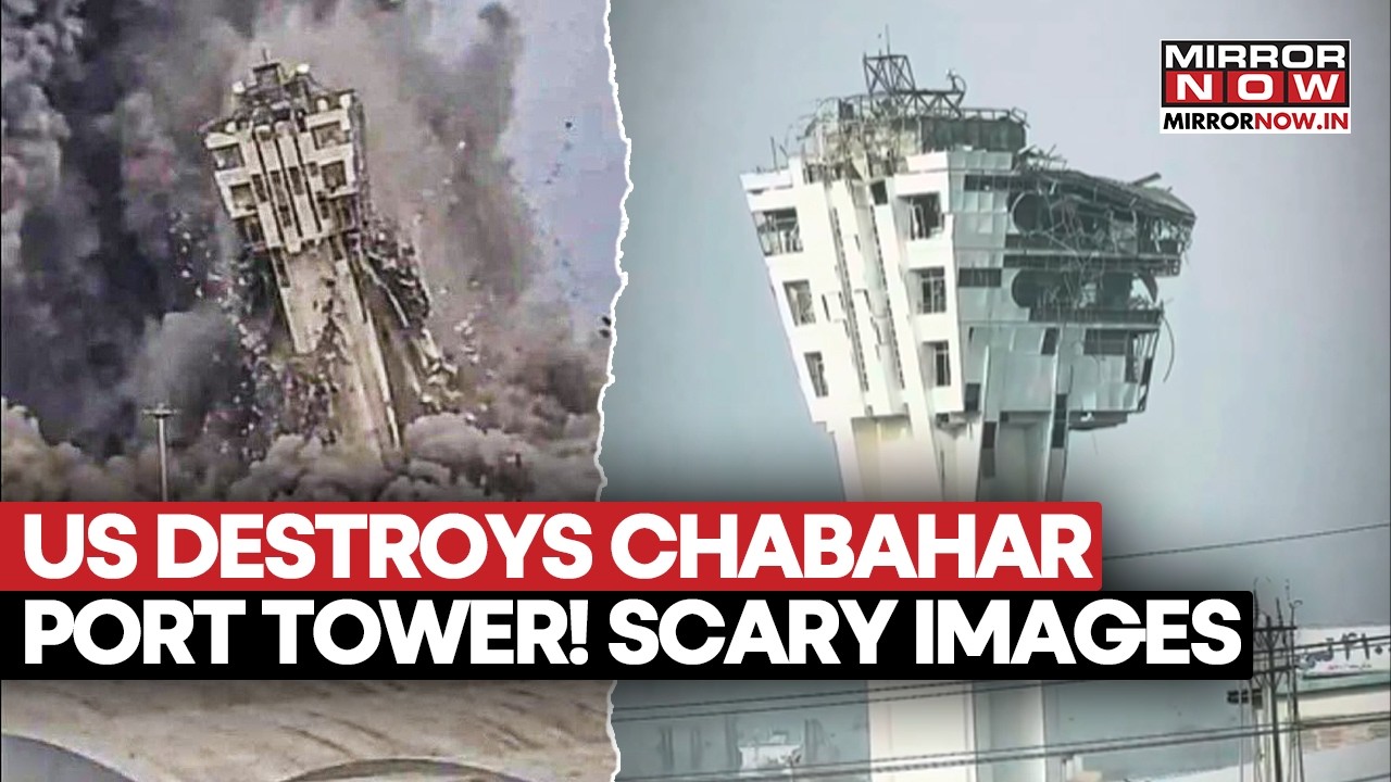 US Bombs Destroy Iran’s Chabar Port Tower: Hegseth Posts Dramatic Strike Visual | Iran Attacked