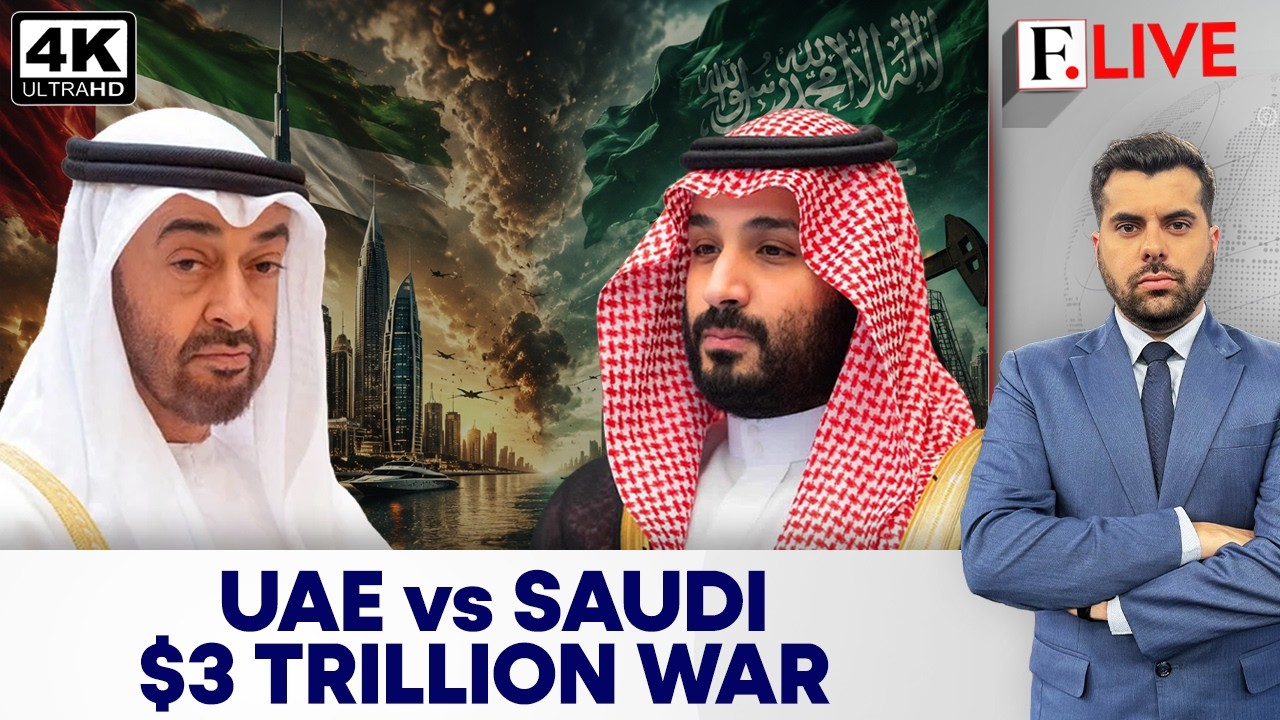 Saudi-UAE Rift Shakes Wall Street | $3 Trillion Gulf Rivalry Explained | Firstpost Live | 4K