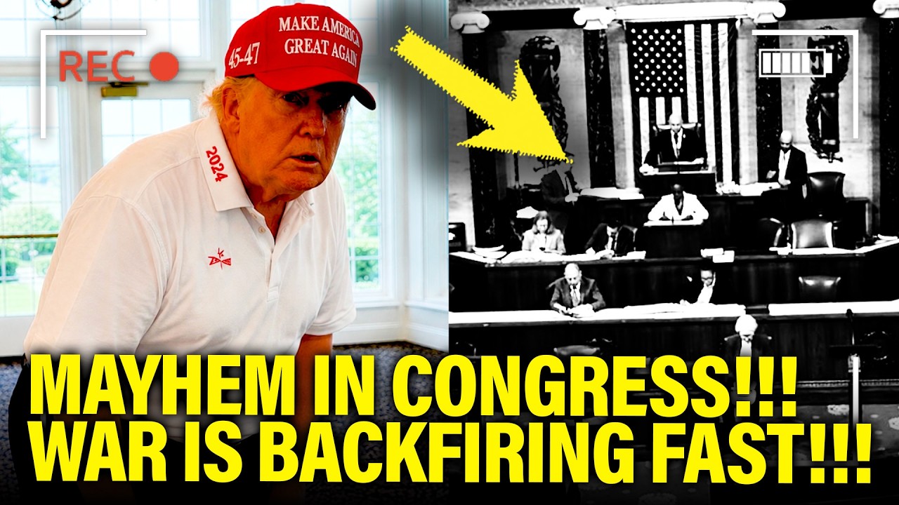 TOTAL Mayhem ENGULFS CONGRESS as Trump WAR BACKFIRES!!