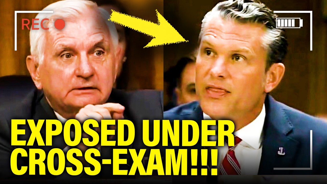 Hegseth GETS EXPOSED under CROSS-EXAM at Senate Hearing
