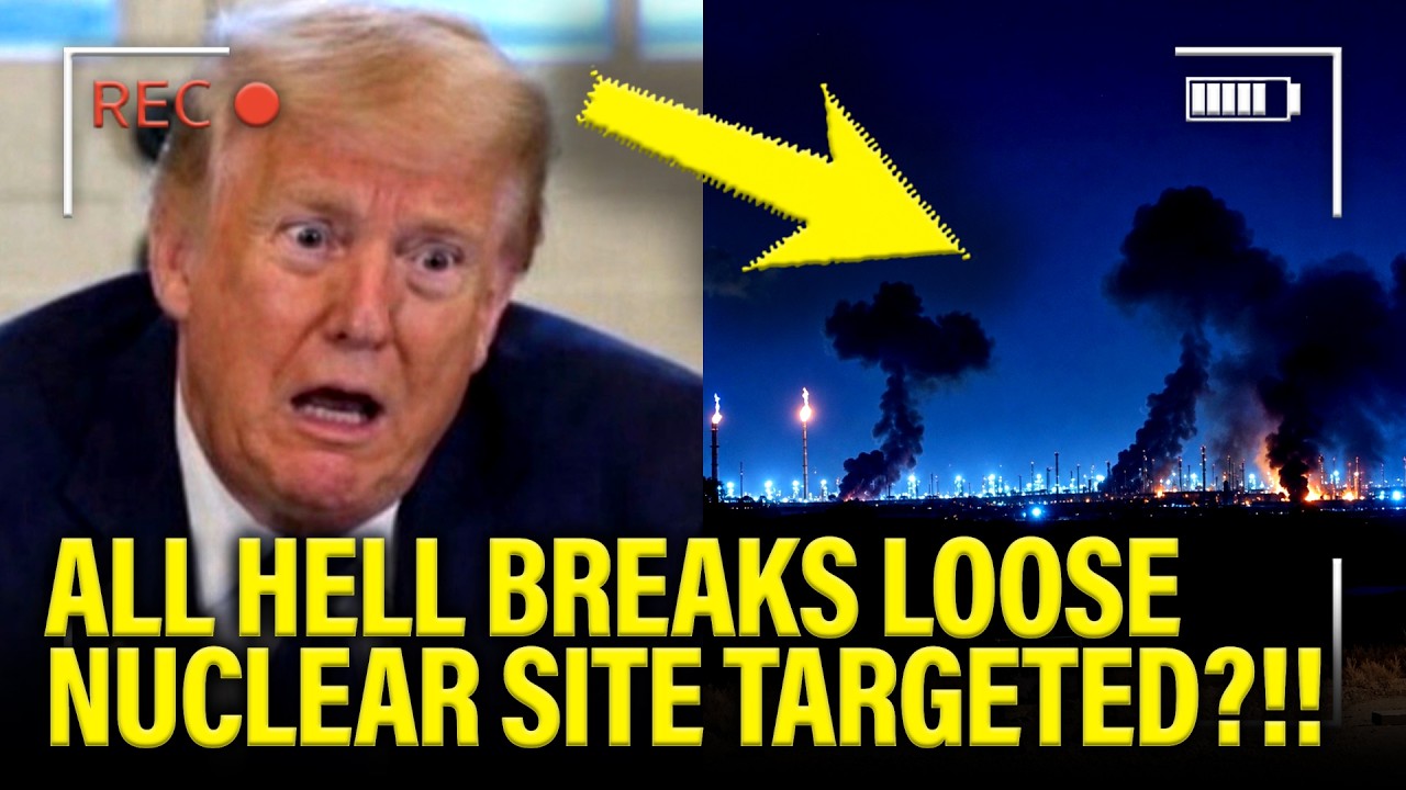 All HELL BREAKS LOOSE as Trump ATTACKS Iran NUCLEAR SITE!
