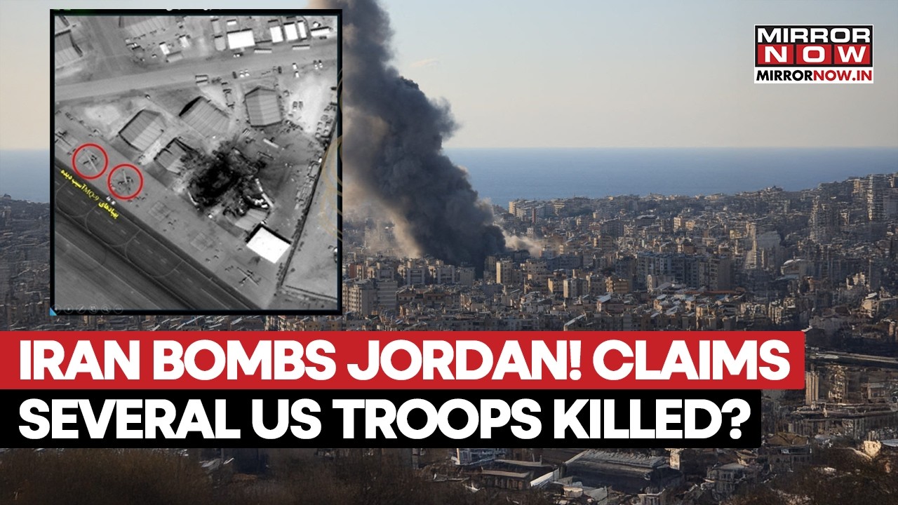 IRAN BOMBS JORDAN! IRGC Claims Several US Troops Killed, F-15 Jet Hit In Revenge Strikes