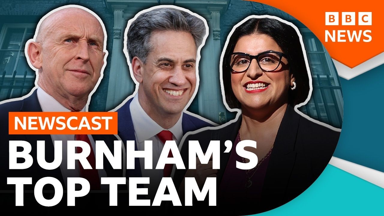 New UK Prime Minister Andy Burnham announces his cabinet | BBC Newscast