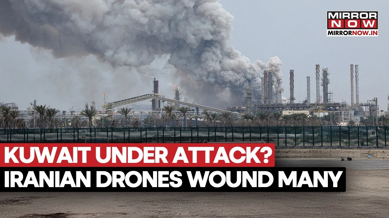 Iran Attacks Kuwait, Many Injured: Drone Strikes Hit US Bases, Oil Facilities & Power Plants